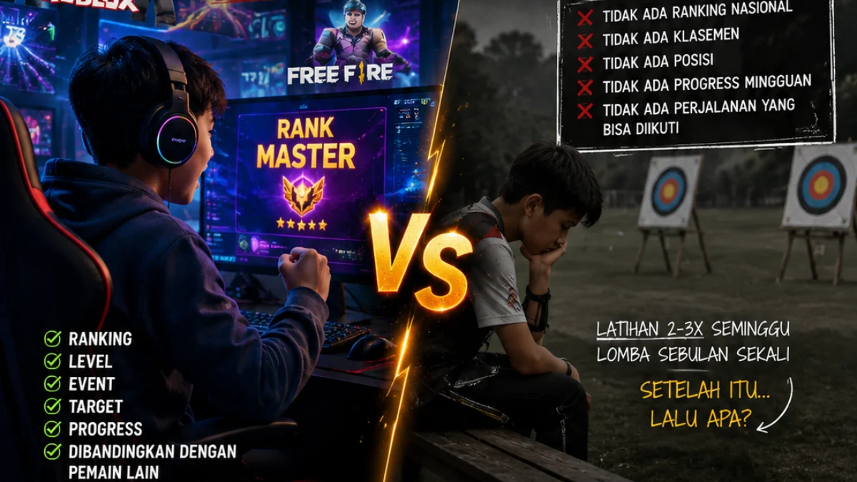 Jujur Saja! Hari Ini Panahan Masih Kalah Menarik Dari Roblox & Free Fire