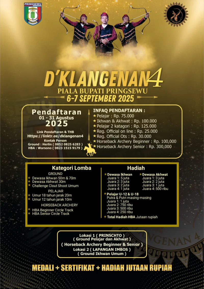 D’KLANGENAN 4 – PIALA BUPATI PRINGSEWU