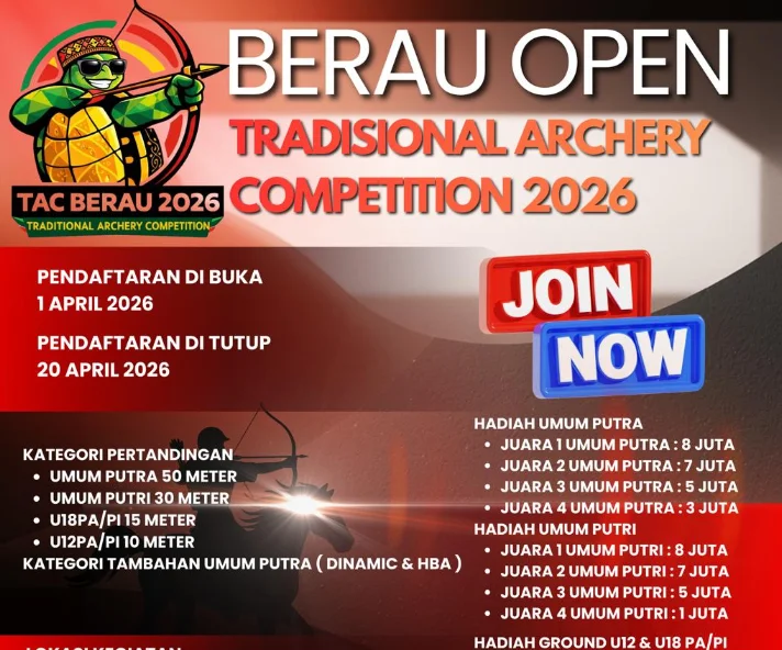 Berau Open Tradisional Archery Competition 2026
