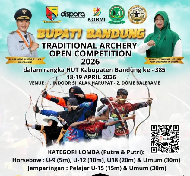 BUPATI BANDUNG TRADITIONAL ARCHERY OPEN COMPETITION 2026